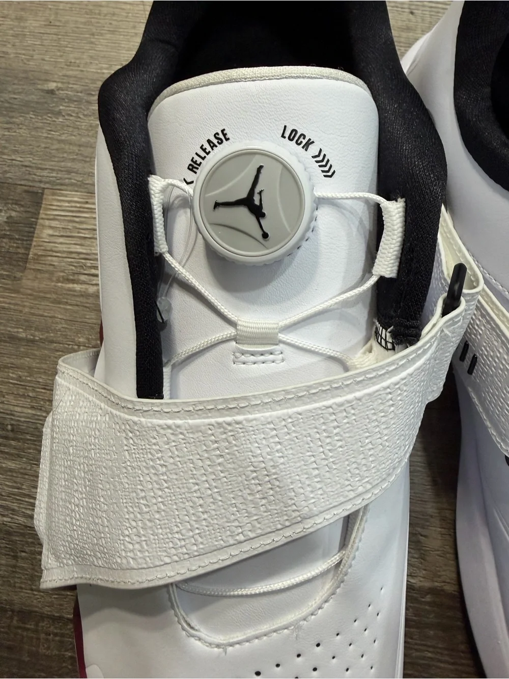 Nike Air Jordan Rev Golf Shoes White Black Team Red FV6338-104